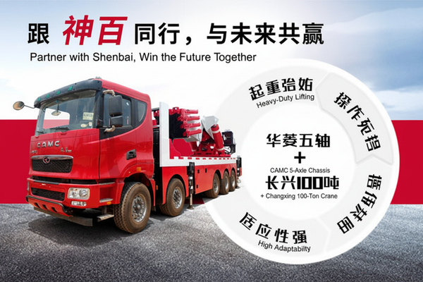 Changxing 100-ton truck crane - unimaginable power