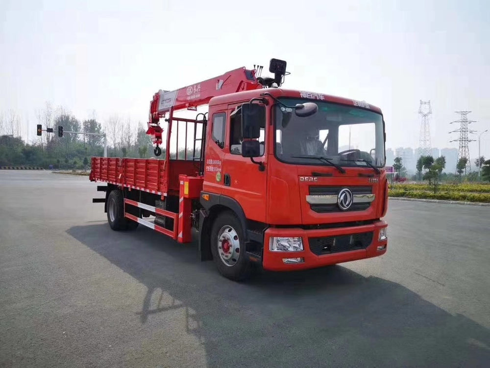 Кран-манипулятор DongFeng E6 200 л.с. с шарнирно-сочлененной стрелой
