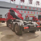SHACMAN 6×4 кран-манипулятор