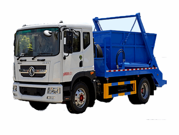 Мусоровоз с подъемно-сменным кузовом DONGFENG 4*2 8000 л
