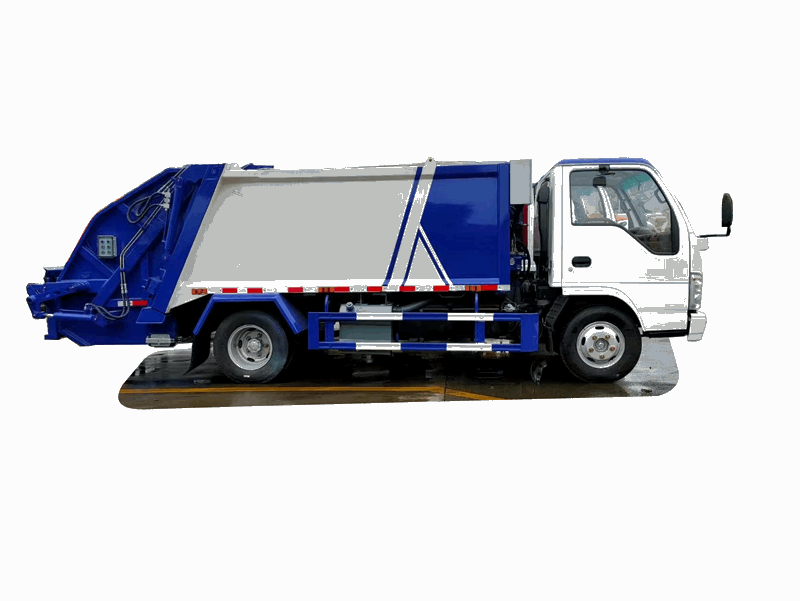 ISUZU 4*2 5000L-8000L Compressed garbage truck