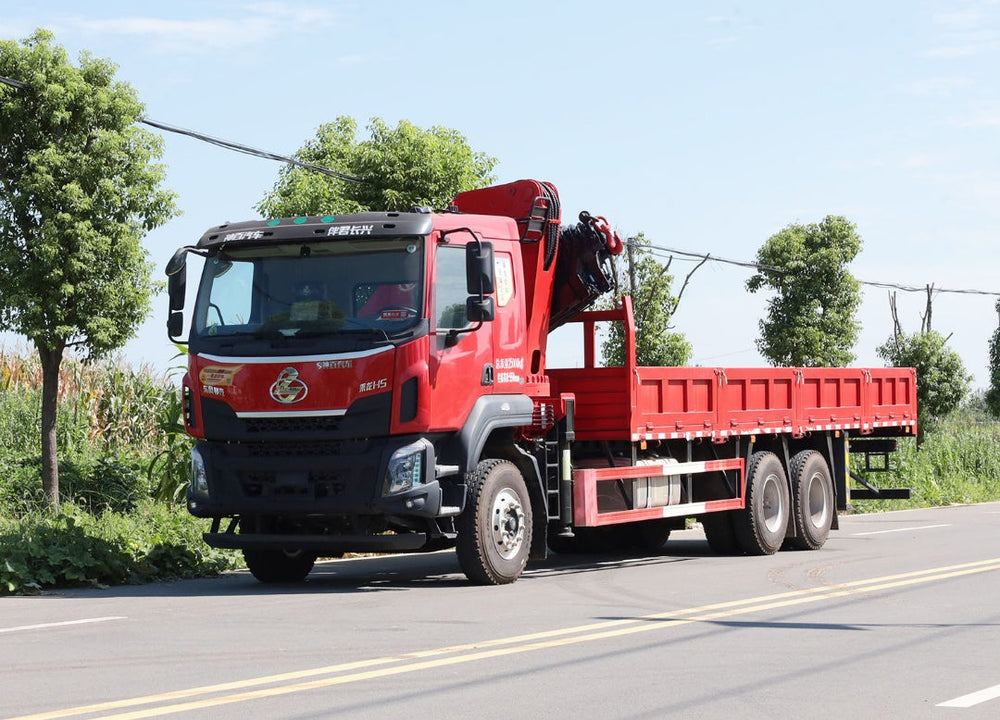 Кран-манипулятор DongFeng 6×4 16Т