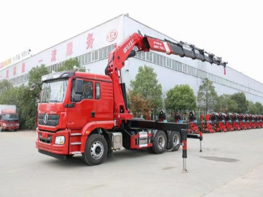 SHACMAN 6×4 кран-манипулятор