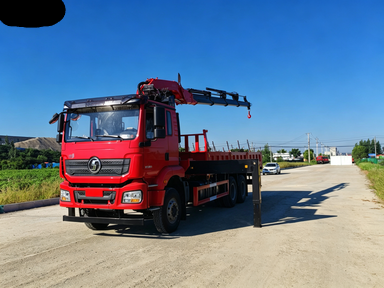 SHACMAN 6×4 270 л.с. Кран-манипулятор