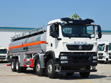 SINOTRUK HOWO TX7 350HP 8x4 Fuel Tanker Truck - Rear View