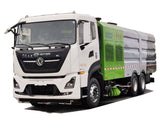 Dongfeng 6x4 Моющая и подметающая машина, 10 куб. м для мусора, 12 куб. м для воды.