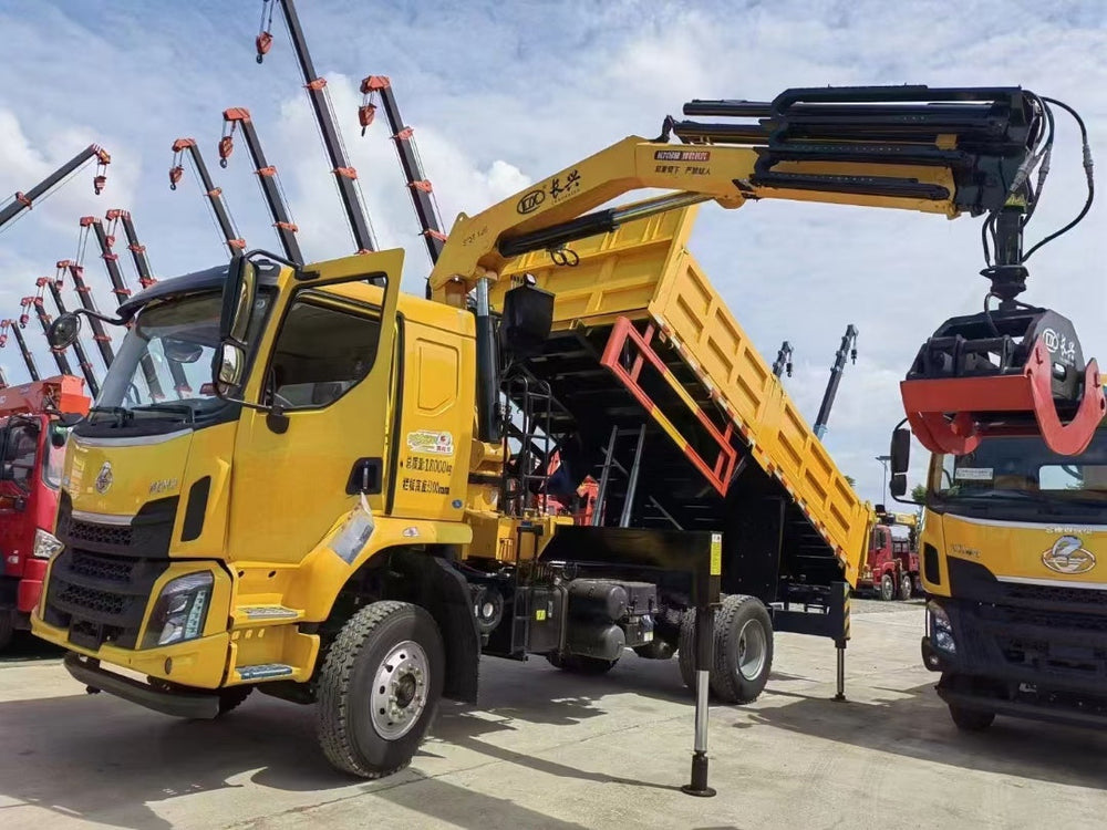 Кран-манипулятор DongFeng 4×2