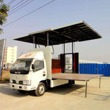Dongfeng 4X2 stage truck (cargo box length 4m)