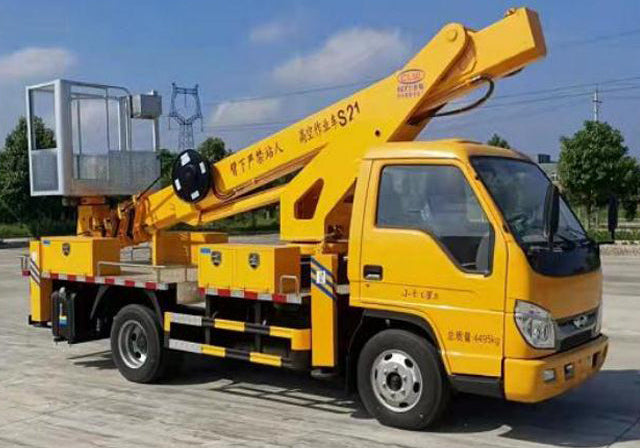 Foton 21 метров 4x2 мобильная гидравлическая платформа для высотных работ