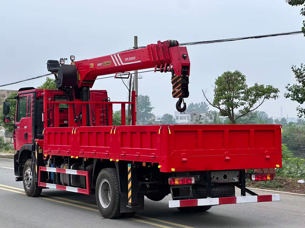 HOWO Palfinger8T 5-секционный кран с телескопической стрелой