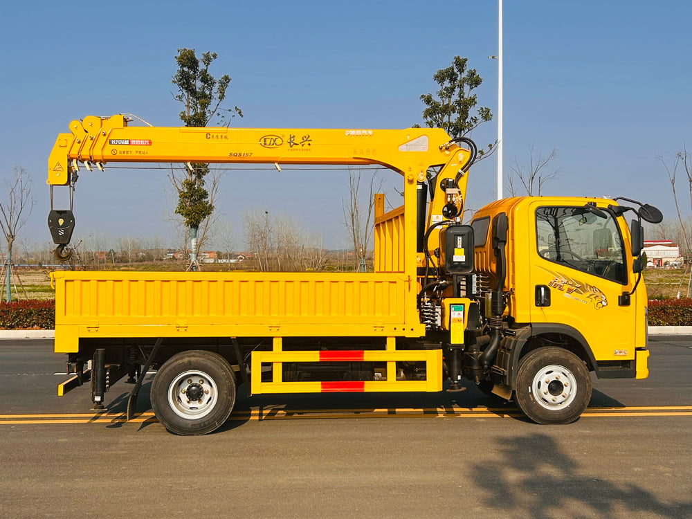 Кран FAW 190HP с телескопической стрелой