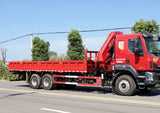 Кран-манипулятор Dongfeng 6×4 10Т