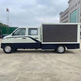 Рекламный грузовик FOTON с двойной кабиной и светодиодным экраном