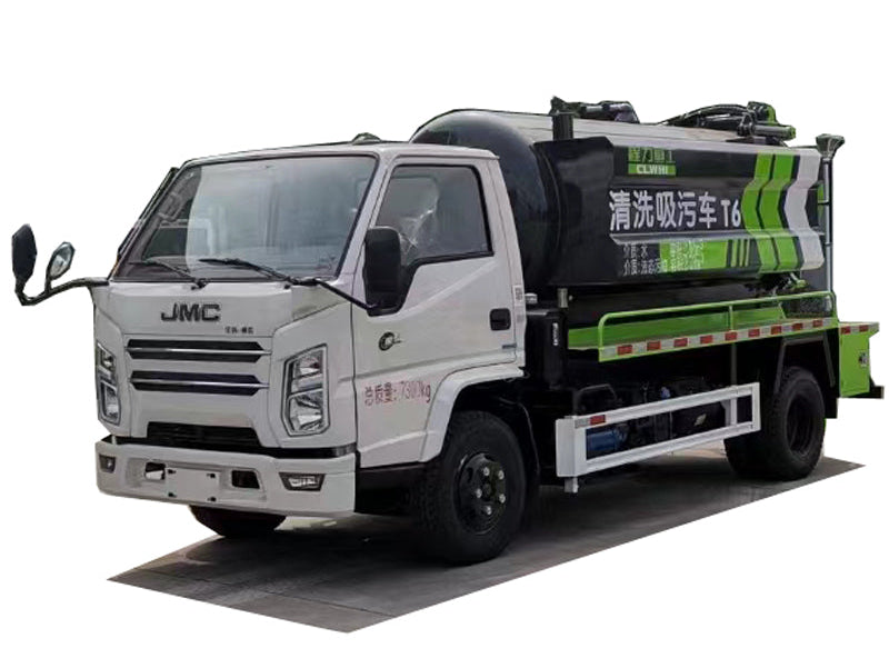 Илососная машина JMC 4x2, бак для воды 2 м³, бак для отходов 4 м³