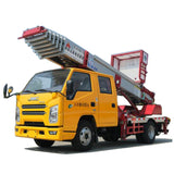 32-метровый автоколенчатый подъемник JiangLing 4x2 для перемещения техники