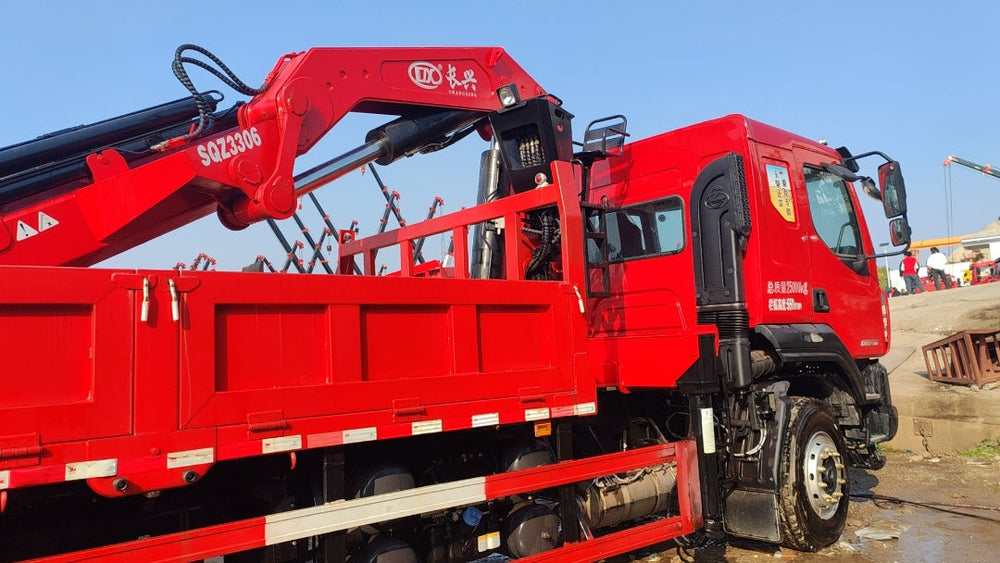 Кран-манипулятор DongFeng 6×4 16Т
