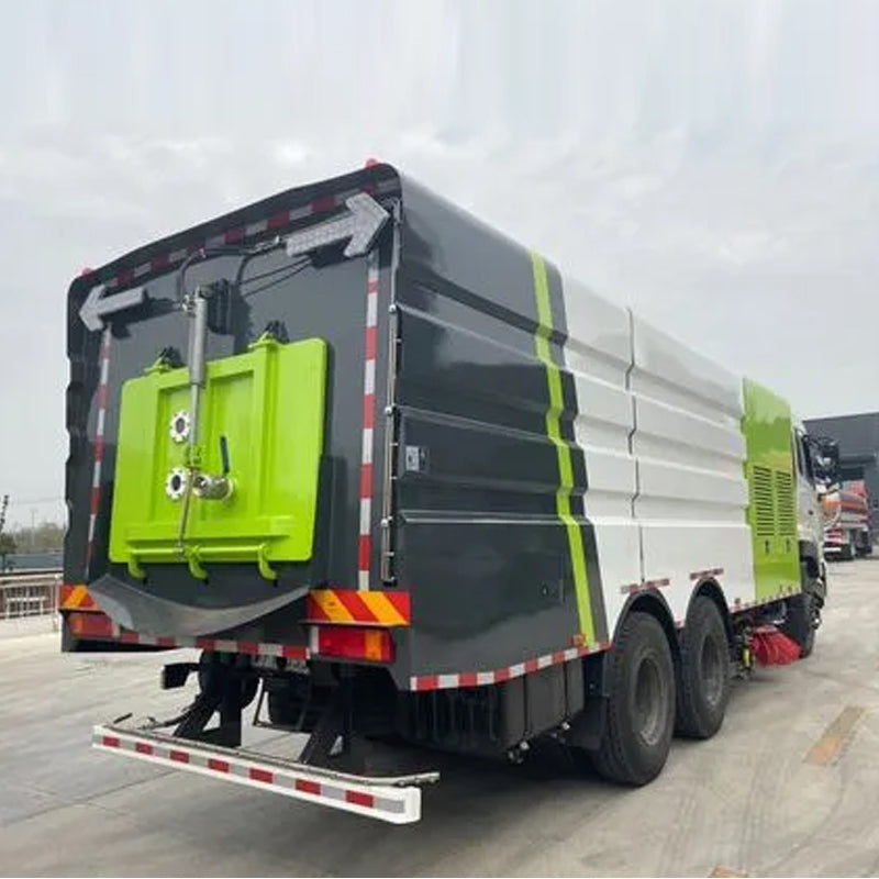 Dongfeng 6x4 Моющая и подметающая машина, 10 куб. м для мусора, 12 куб. м для воды.