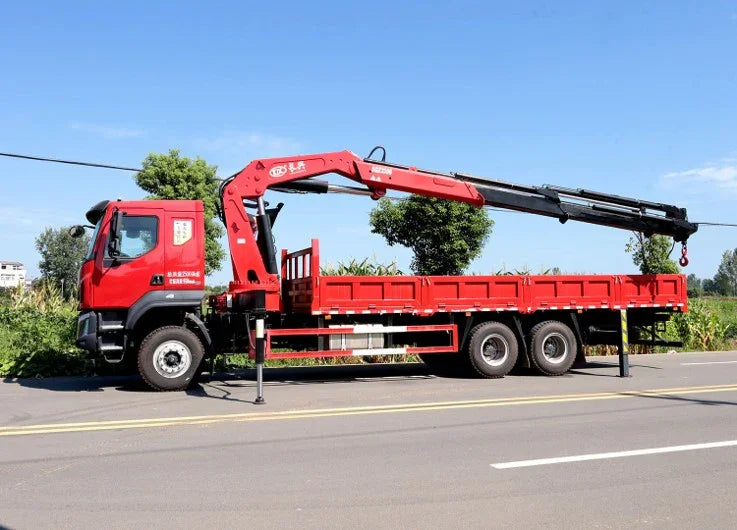 Кран-манипулятор Dongfeng 6×4 10Т