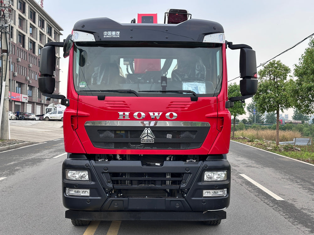 Автокран HOWO 6×4 CX14T с телескопической стрелой