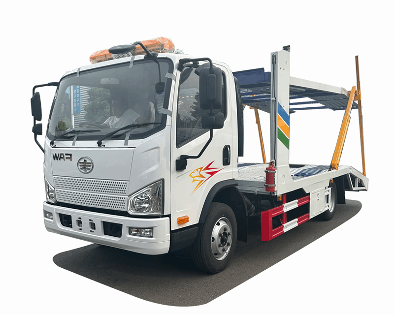FAW 2-place panel car vehicle transport truck