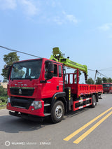 Автокран HOWO 4×2 ZOOMLION 8Т с телескопической стрелой
