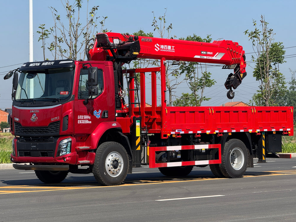 Автокран DongFeng 240 л.с. с телескопической стрелой