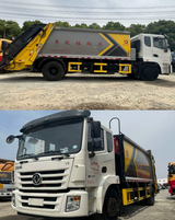 Мусоровоз DongFeng 6×4 с прессованием объемом 22 м³
