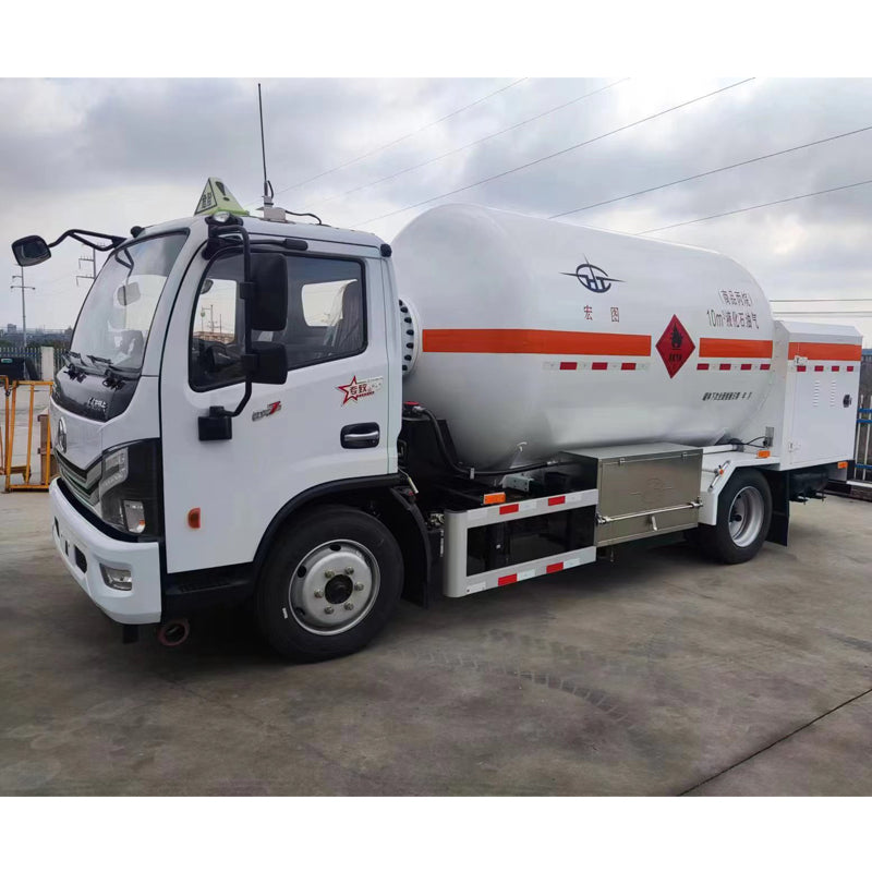 Dongfeng 4X2 10000 л LPG Автоцистерна