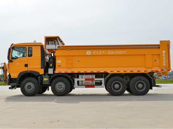 Тяжелый грузовик Sinotruk HOWO TX, 440 л.с., 8x4, самосвал 6,5 м.