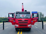 FAW 8×4 360 л.с. Кран с телескопической стрелой