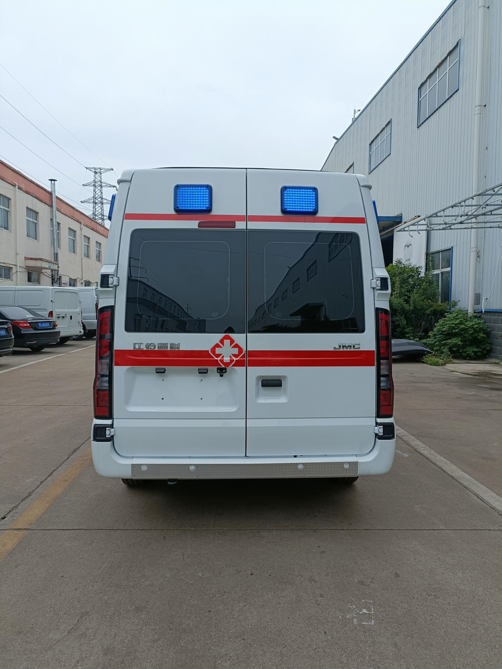 Высокопроизводительная дизельная карета скорой помощи JMC Shunda