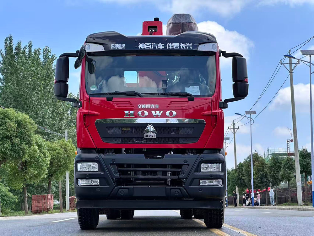 HOWO 6×4 кран-манипулятор Palfinger14T с телескопической стрелой