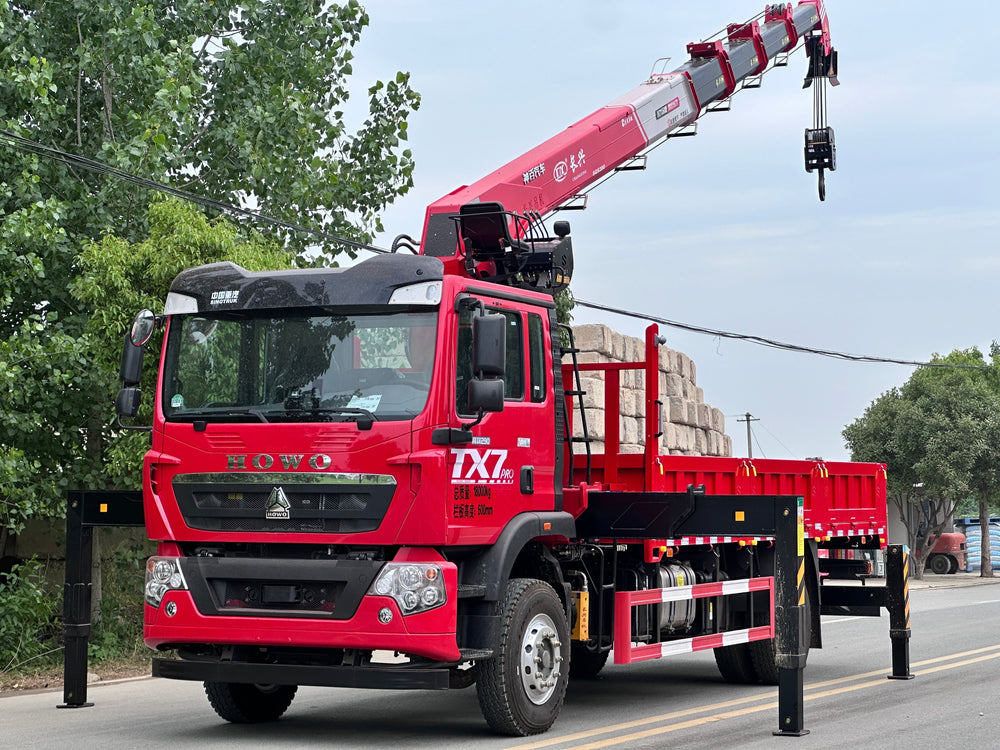HOWO TX7 8Т Кран с телескопической стрелой