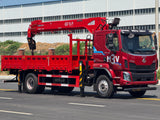 Автокран DongFeng 240 л.с. с телескопической стрелой