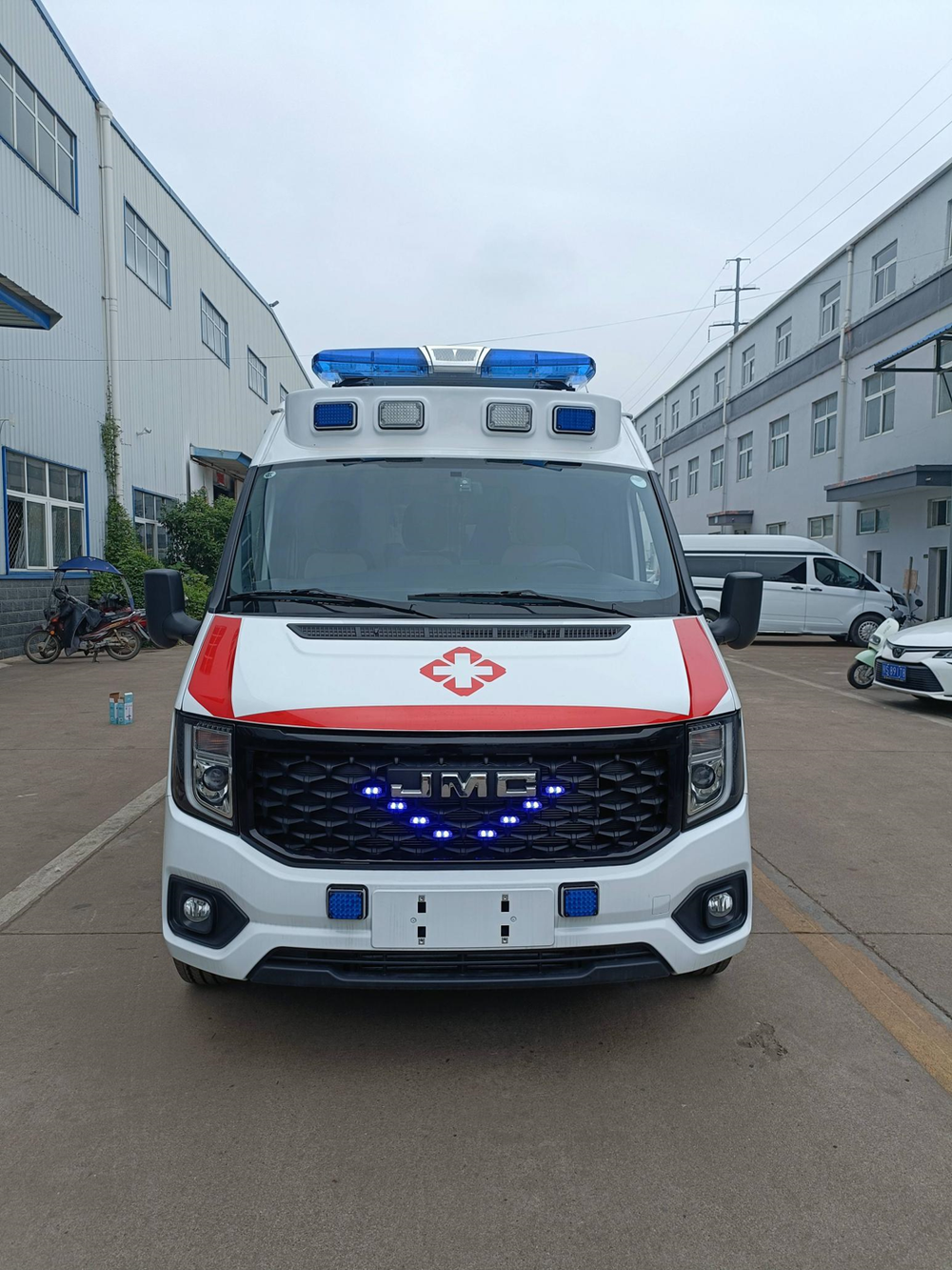 Высокопроизводительная дизельная карета скорой помощи JMC Shunda