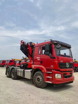 SHACMAN 6×4 кран-манипулятор