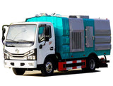 Дорожный пылесос Dongfeng 4x2, бак для воды 1 куб. м, бункеры для мусора 4 куб. м