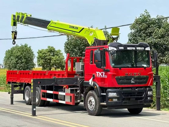 Howo TX MAN Engine 350 – Zoomlion New Model 14-Ton 5-Section Boom
