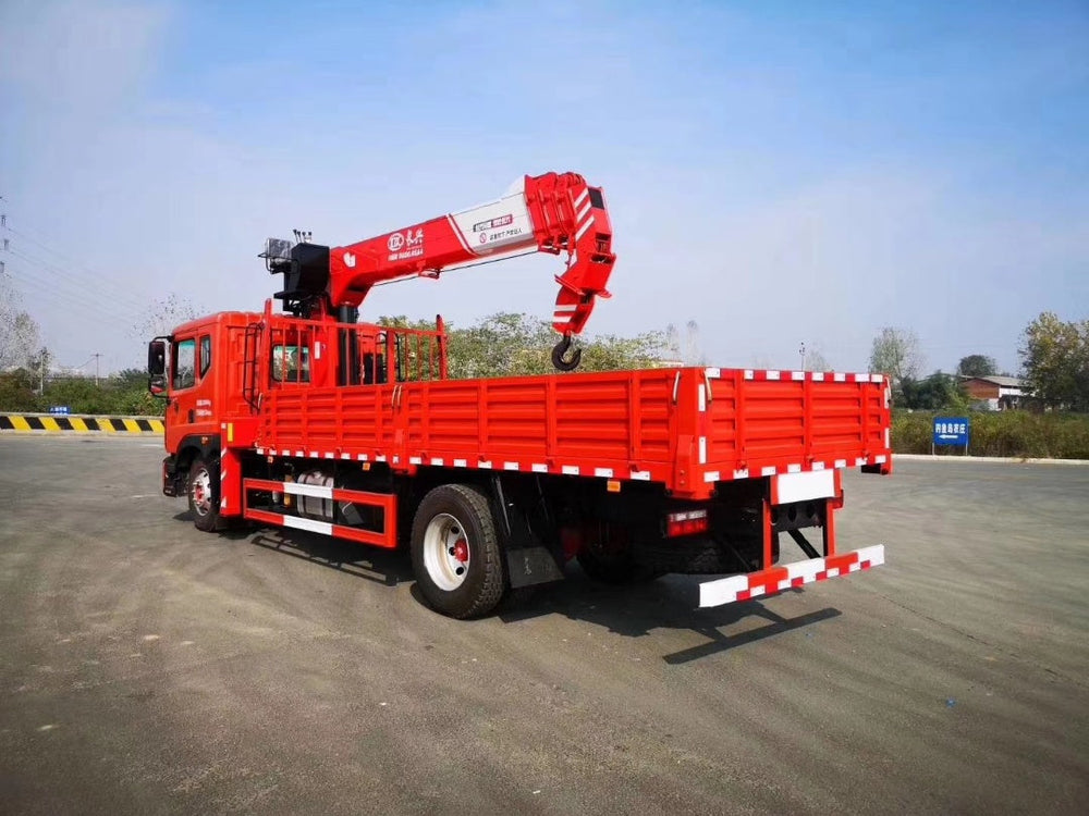 Кран-манипулятор DongFeng E6 200 л.с. с шарнирно-сочлененной стрелой
