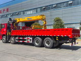Автокран SHACMAN 8×4 с телескопической стрелой