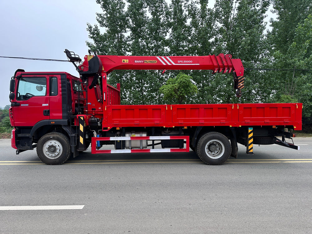 HOWO Palfinger8T 5-секционный кран с телескопической стрелой