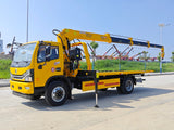 Эвакуатор DongFeng 6Т с краном
