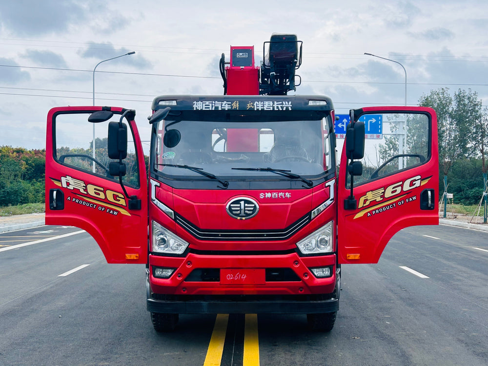 FAW 220 л.с. Кран с телескопической стрелой, 8-10 т