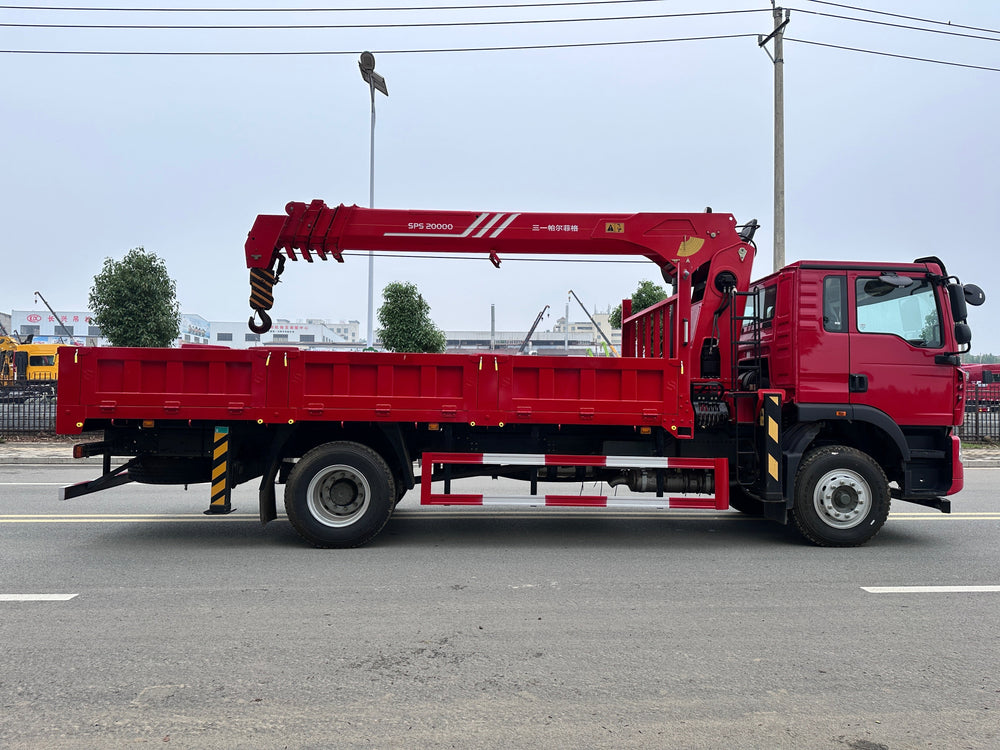 HOWO Palfinger8T 5-секционный кран с телескопической стрелой