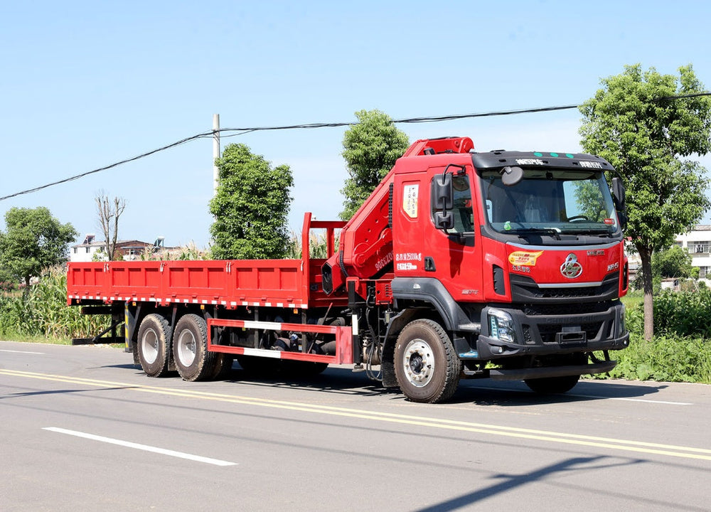 Кран-манипулятор DongFeng 6×4 16Т