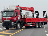 Дунфэн 6×4, кран-манипулятор Palfinger с телескопической стрелой