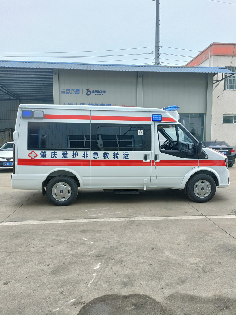 Высокопроизводительная дизельная карета скорой помощи JMC Shunda