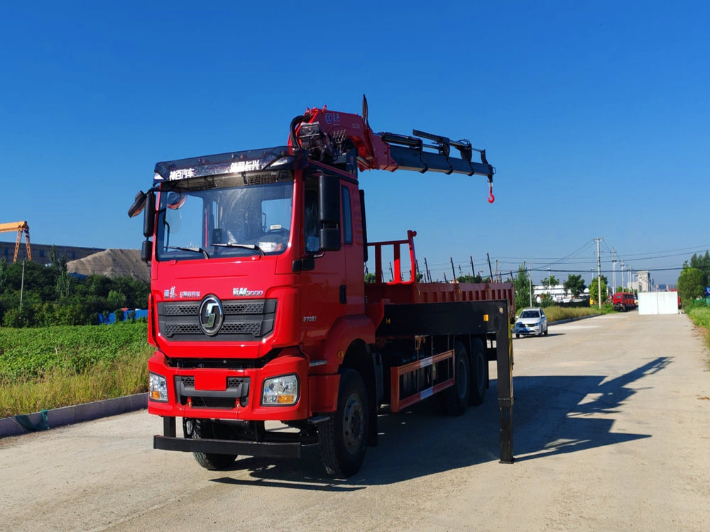 SHACMAN 6×4 КМУ 12Т.