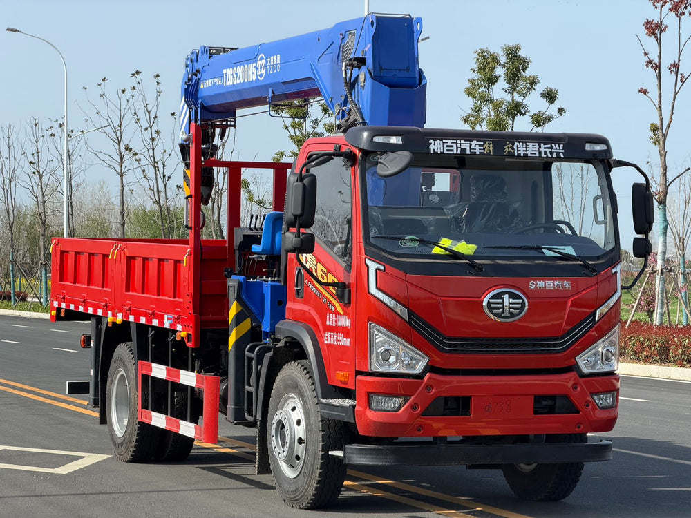 FAW 220 л.с. Кран с телескопической стрелой, 8-10 т